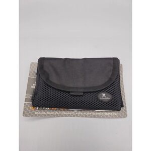 Buddy Pouch 6+ Wallet For Running Biking Magnetic To Waistband  Black 6.5 X 4.5